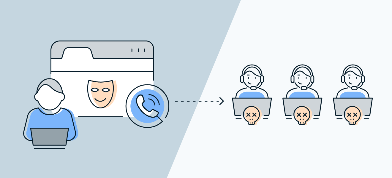 小心假冒客服的诈骗者。
